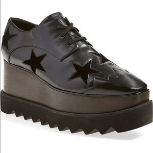 stella mccartney elyse platform derby shoes